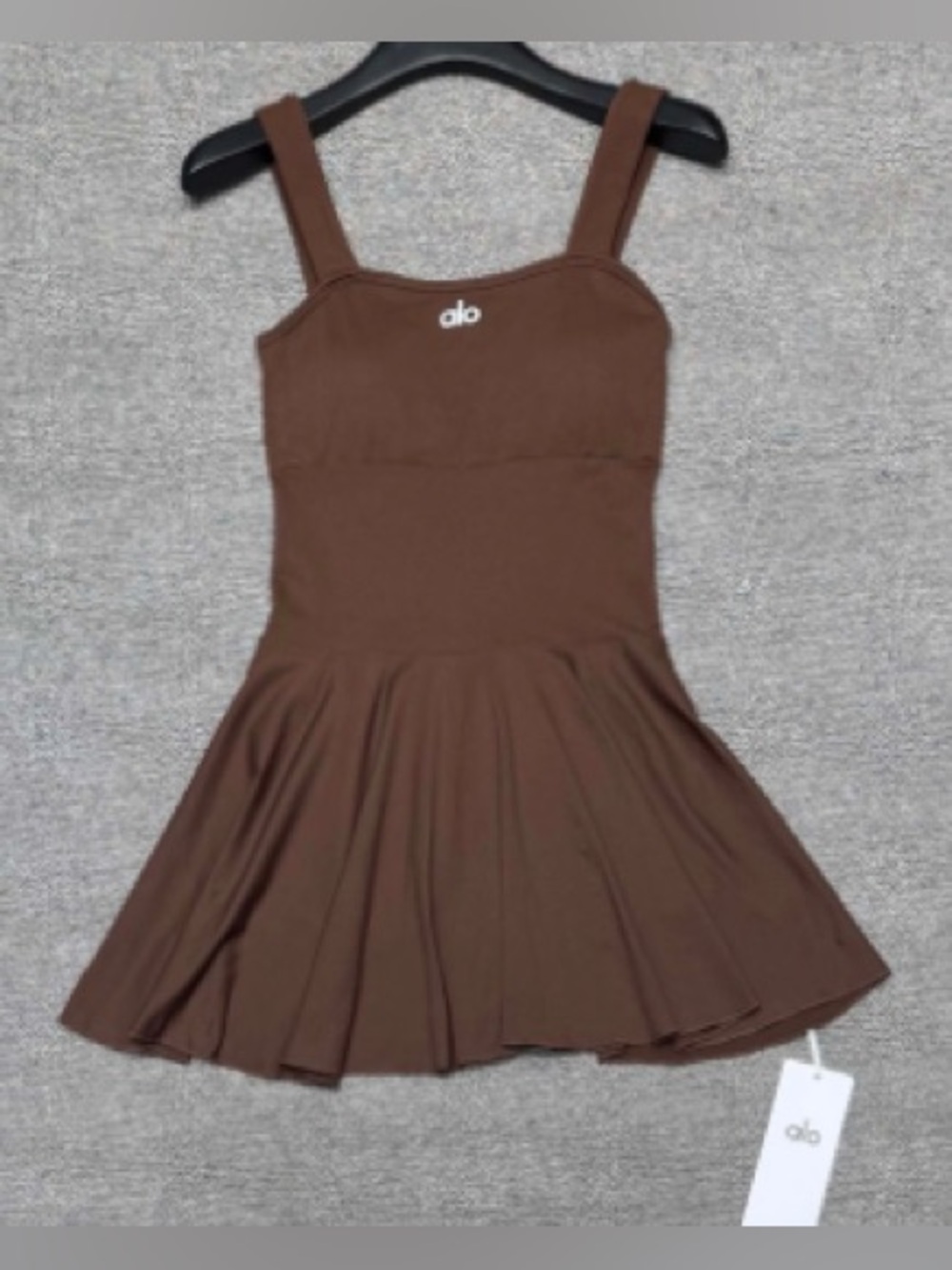 ALO Yoga Brown Mini Dress